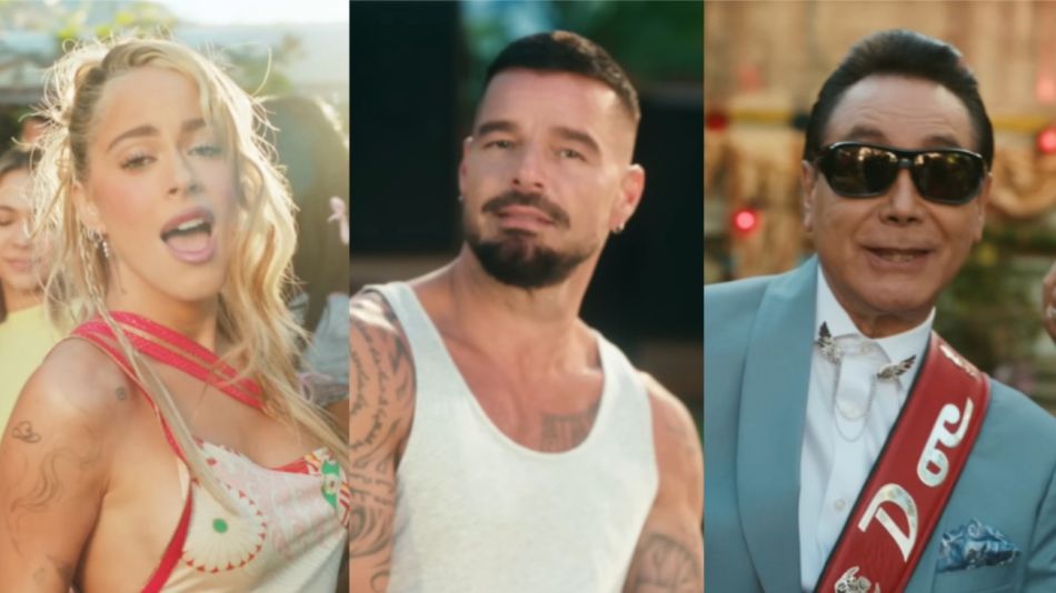 Ricky Martin presenta una nueva versión de su hit “Vuelve” junto a Tini y los Ángeles Azules