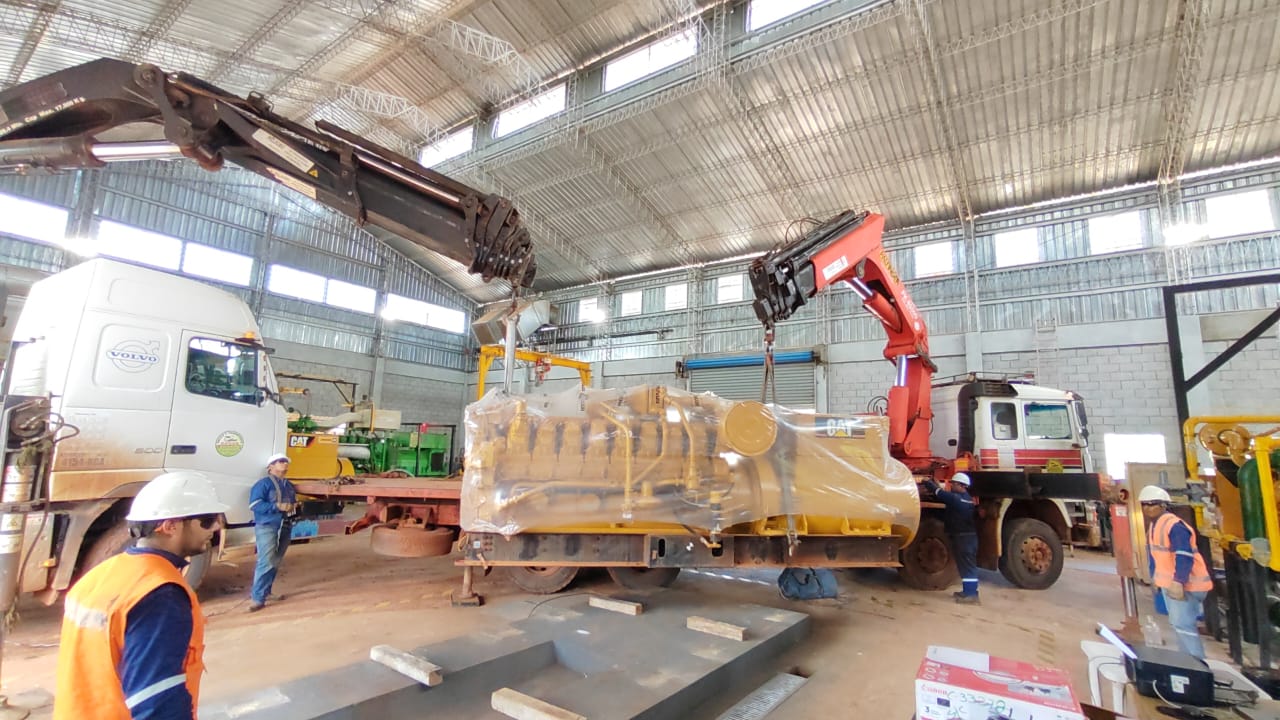 Autoridades matieñas celebran llegada de  generadores de CRE