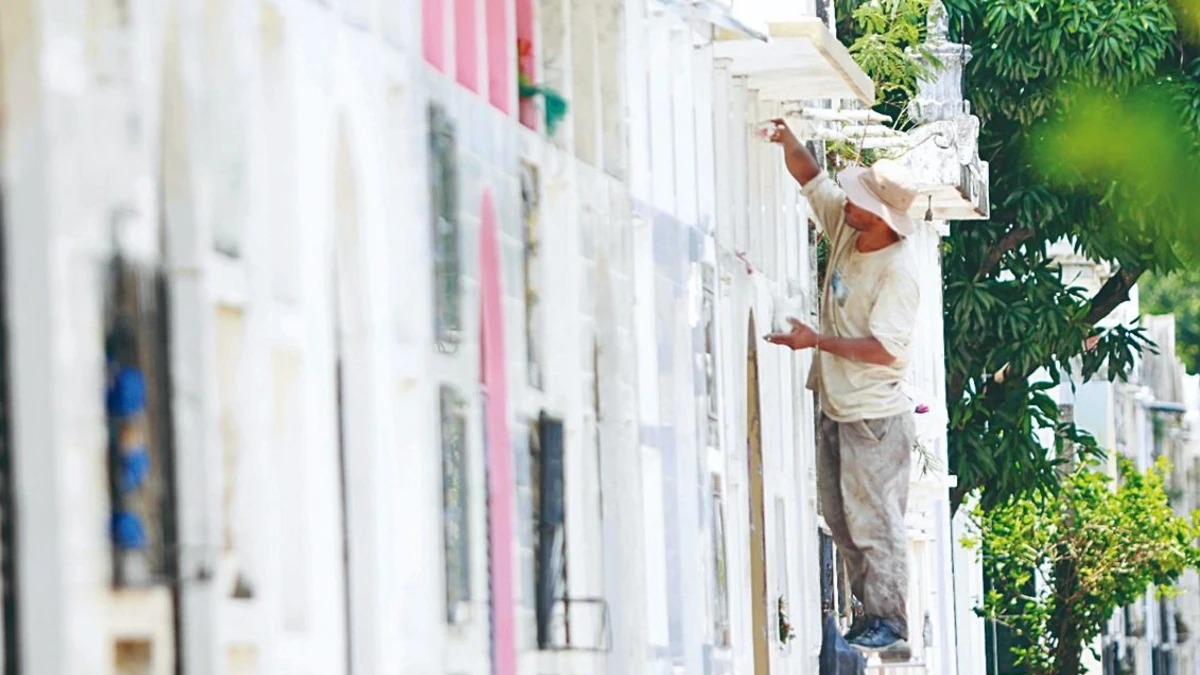 Hasta el 27 de octubre se puede solicitar órdenes de pintado y arreglo de tumbas