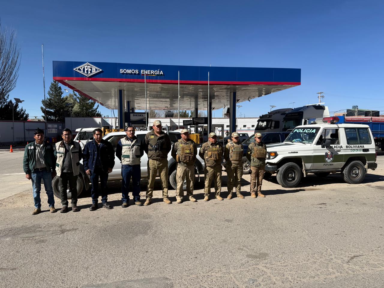 Operativos de YPFB y ANH identifican 40 carguíos repetitivos, 20 placas clonadas y 7 B-SISA falsos en Oruro