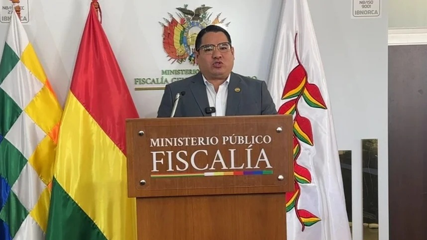 Fiscal General saluda a Diego Ávila como presidente en ejercicio de Bolivia