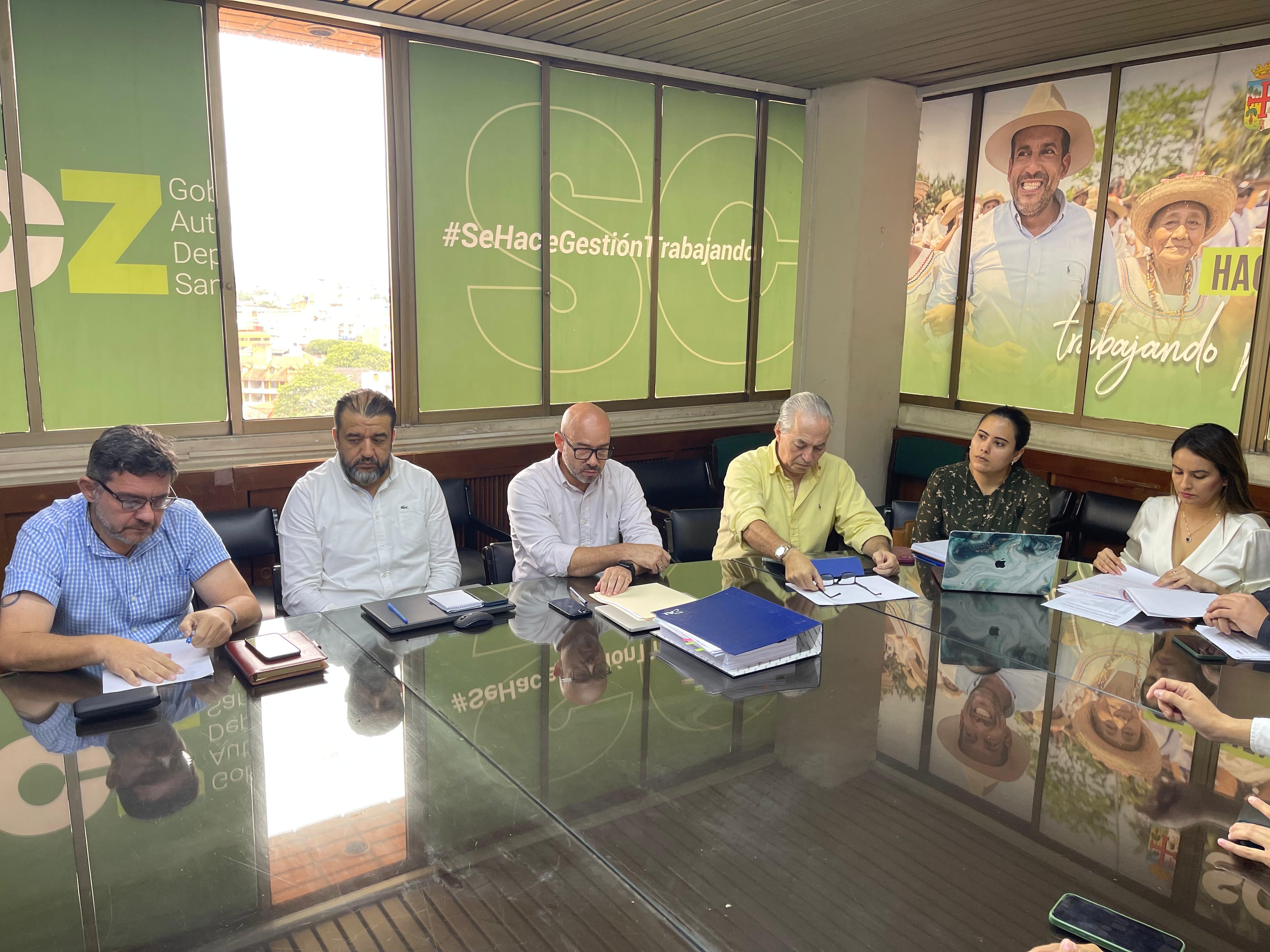 La transición en la Gobernación de Santa Cruz inicia con la primera reunión de comisiones