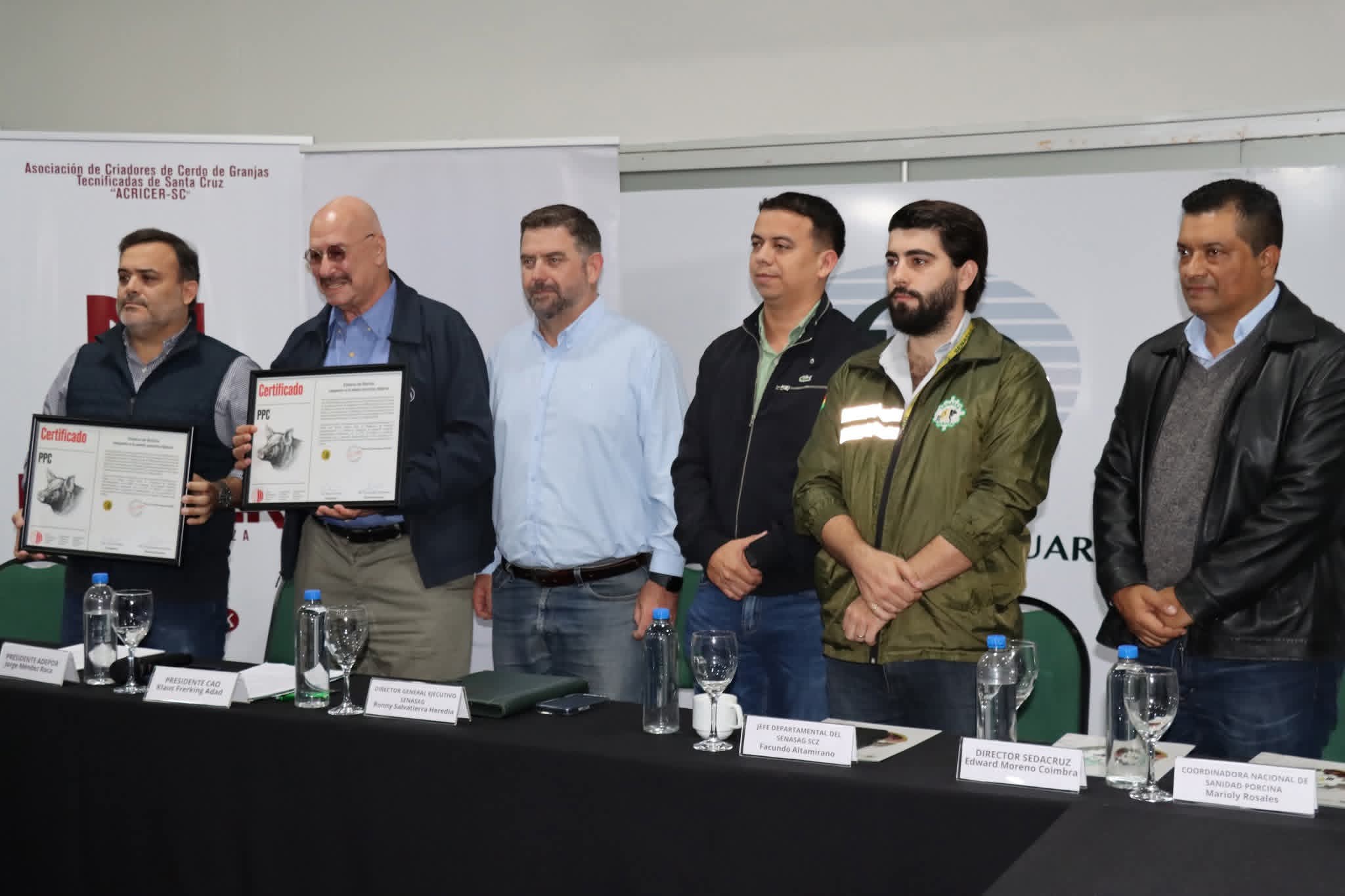 Santa Cruz es declarada zona libre de peste porcina clásica por la OMSA