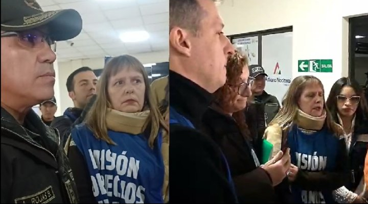 Niegan entrada a La Paz a delegación argentina que apoya conflictos y que se presentó como misión humanitaria