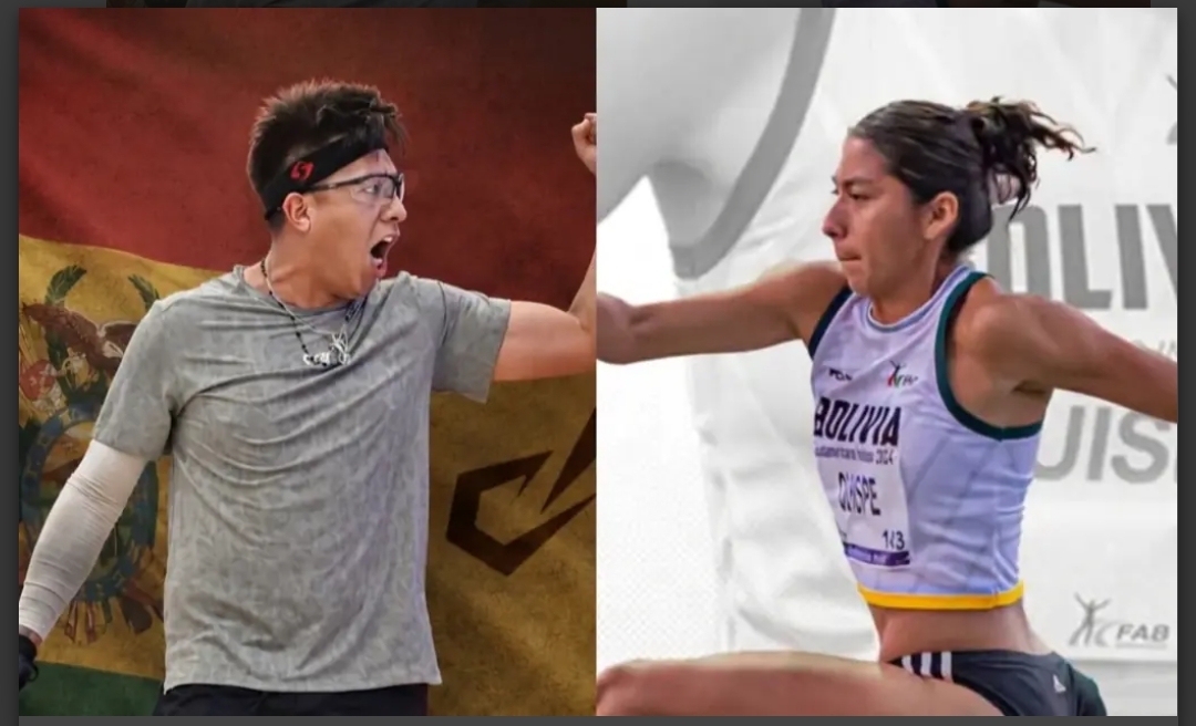 Moscoso y Quispe serán los abanderados de Bolivia en Santa Fe 2026