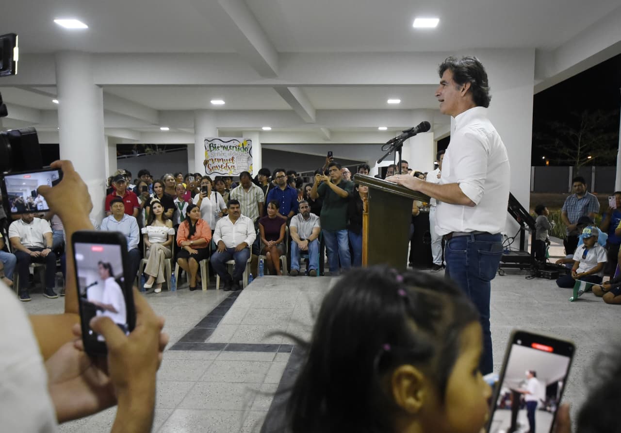 Mamen inaugura el primer módulo educativo en su gestión