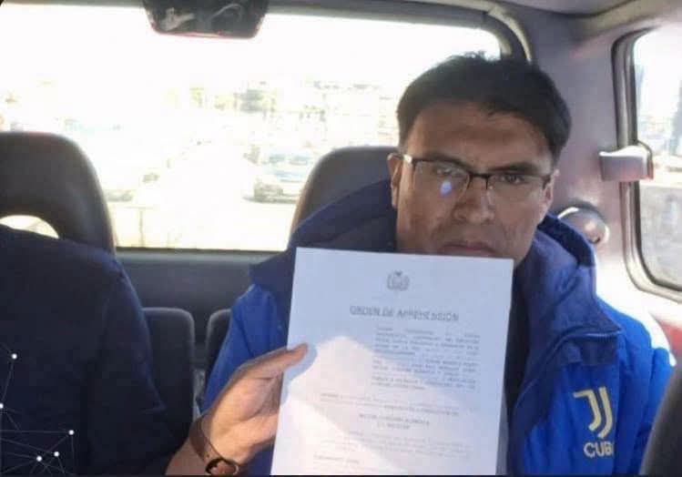 Aprehenden a Nilton Condori y lo trasladan a dependencias de la Felcc en La Paz