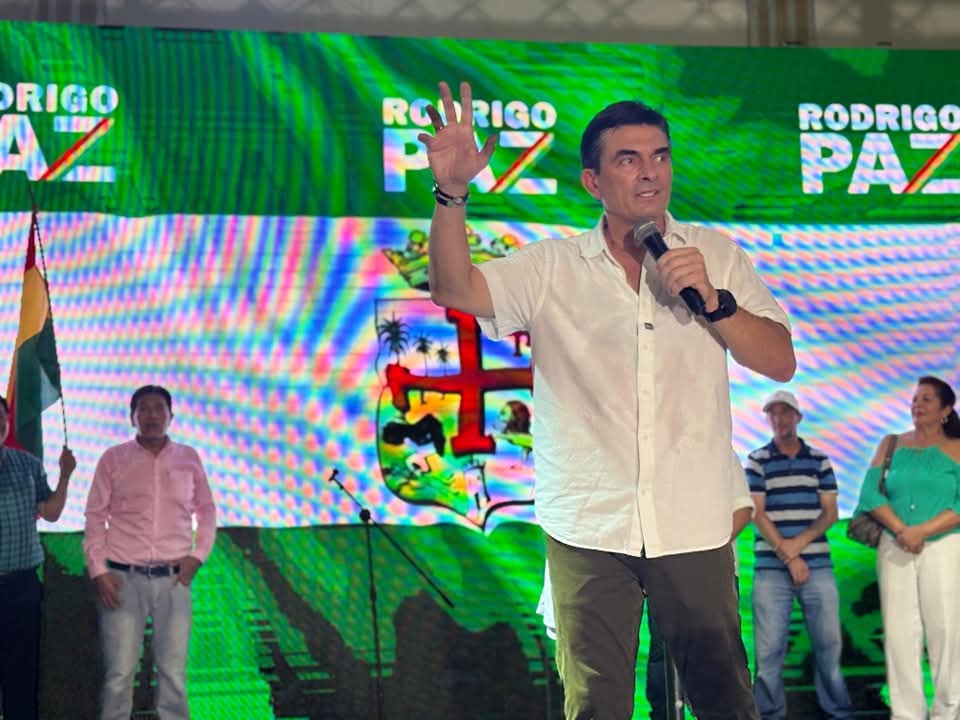 Rodrigo Paz lanza su candidatura y critica la falta de renovación