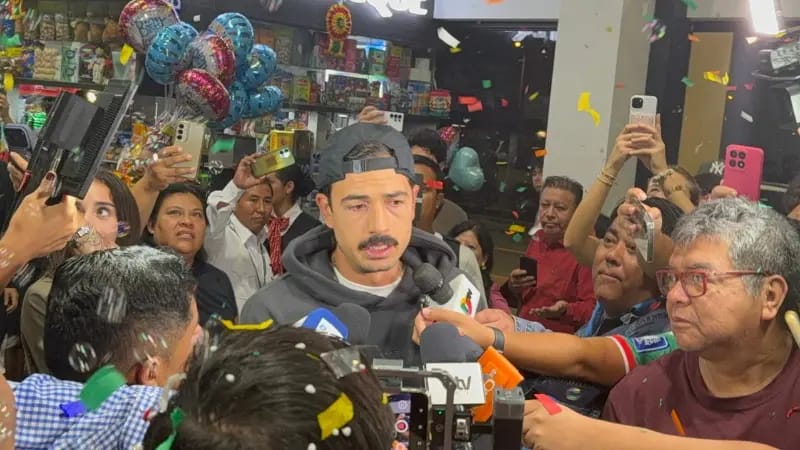 La Verde arribó al país tras el repechaje y los jugadores fueron recibidos entre aplausos