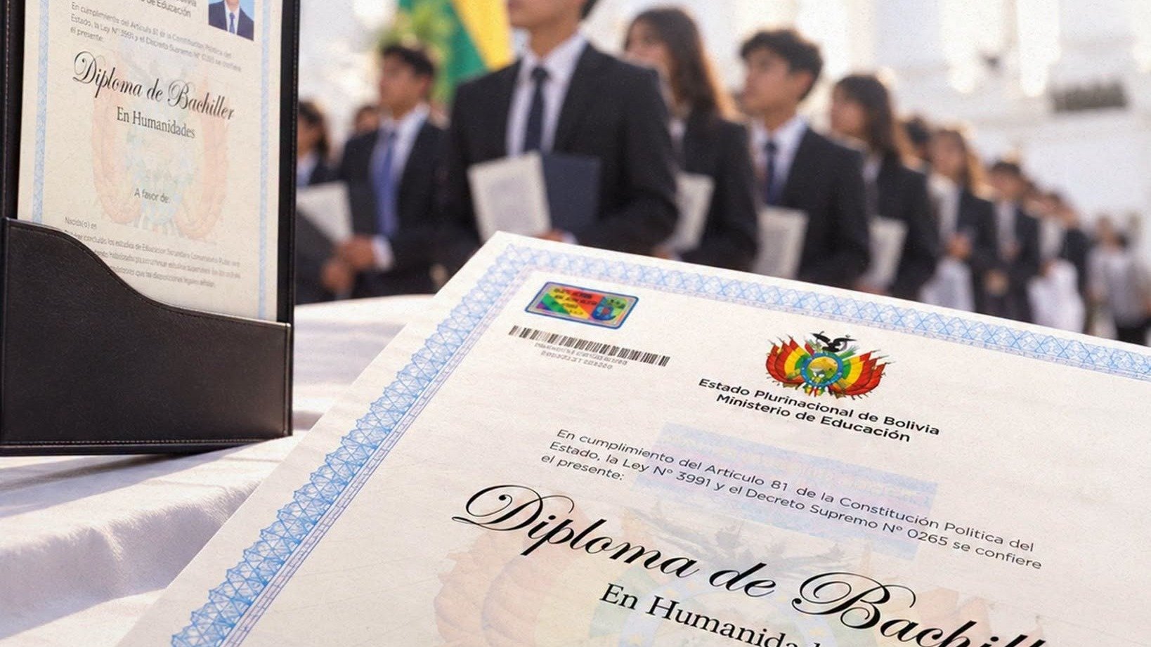 Oficial: Desde este 2026 el título de bachiller es gratuito, digital e incorpora un QR que certifica su autenticidad